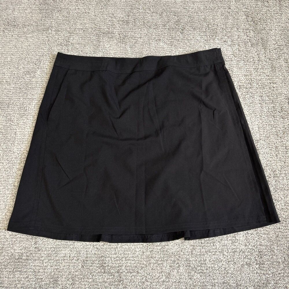 RipSkirt Hawaii Wrap Skirt Womens Large Black Length 2 Pockets Beach Adjustable